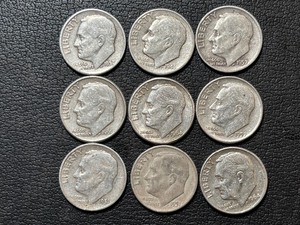 Roosevelt Silver Dimes