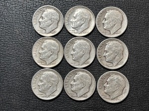 Roosevelt Silver Dimes
