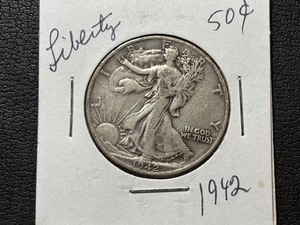 1942 Walking Liberty Half Dollar