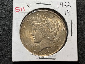 1922 Peace Dollar