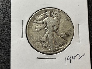 1942 Walking Liberty Half Dollar