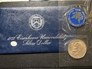 1973-S Eisenhower Silver Dollar Uncirculated