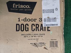 Dog Crate ( 30L x19W X21H)