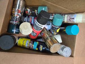 14 assorted paint removers sprays ( New). See pictures