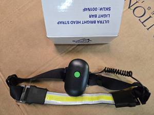 3 Ultra Bright Head Strap Light Bars (New)