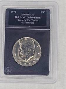 lot 54 image: 1972 Kennedy Half Dollar