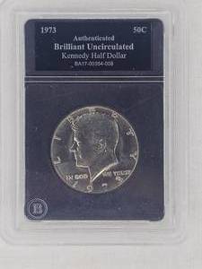 lot 57 image: 1973 Kennedy Half Dollar