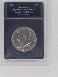 lot 61 image: 1977 Kennedy Half Dollar
