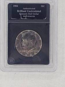 lot 69 image: 1984 Kennedy Half Dollar