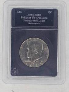 lot 71 image: 1985 Kennedy Half Dollar