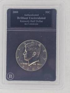 lot 73 image: 2000 Kennedy Half Dollar