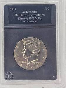 lot 74 image: 1999 Kennedy Half Dollar