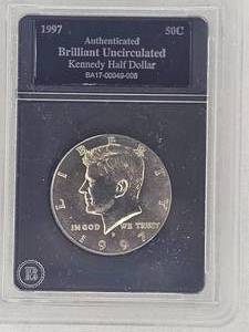 lot 76 image: 1997 Kennedy Half Dollar