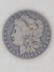 lot 91 image: 1886 Morgan Dollar