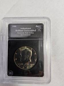 lot 86 image: 1989 Kennedy Half Dollar