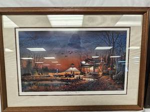 lot 277 image: Terry Redlin Print