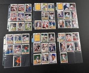 lot 86 image: Lot of Vintage Baseball Cards Featuring Angels, Mariners, and Brewers