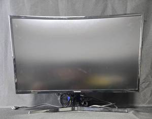 lot 8 image: Samsung 28 Curved LED Monitor - Model LC27F396FHNXZA