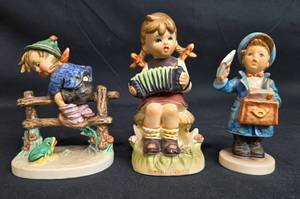 lot 50 image: Collection of 3 Goebel and Original Artn Creation Figurines