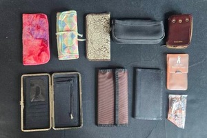 lot 163 image: Lot of Assorted Wallets and Card Holders in Various Styles