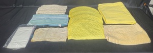 lot 127 image: Lot of Kitchen Towels, Placemats and Dish Cloths in Various Colors