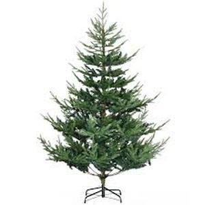 Unlit Artificial Canadian Fir 6 Foot Tree with Metal Stand