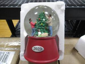 Bulk Lot of 16- 2023 Musical Snow Globes