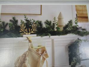 6 ft Faux Garland Eucalyptus and Pine
