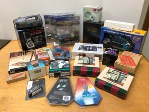 lot 204 image: Large Estate Lot of Brand New Items - Electronics, Gadgets etc