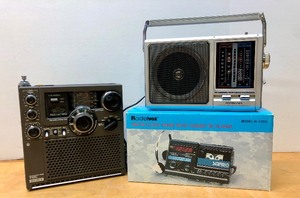 lot 207 image: Sony Model ICF-5900W Multi Brand Receiver  NOS Portable Cassette PlayerRadio & Soundesign 