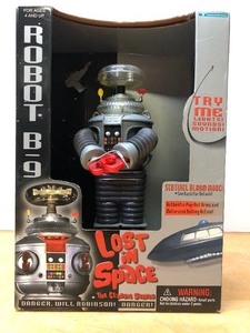 lot 208 image: New in Box B-9 LOST IN SPACE Battery Op Robot Toy
