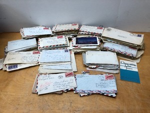 lot 217 image: LARGE Unsearched Estate Lot of WW2 era Correspondence & Other Items #3
