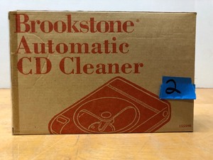 lot 218 image: Brand New BROOKSTONE Automatic CD Cleaner