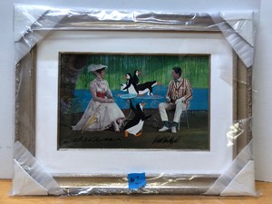 lot 5 image: Framed Signed Numbered Disneys MARY POPPINS Animation Cel #1