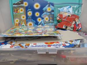 lot 148 image: Excellent Estate Lot of Assorted Toys Advent Calendars etc