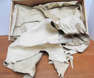 lot 160 image: Group of Large Tanned Lether Hides