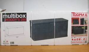 lot 22 image: Brand New Woodys 280 TooMax Outdoor Tool Box Chest