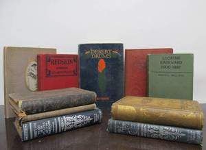 lot 113 image: Lot of Great Old Antique Books on the Old West, Native American History etc
