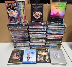 lot 91 image: Large Lot of 75 DVDs