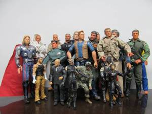 lot 101 image: Large Lot of Assorted Action Figures