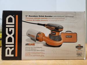 lot 328 image: Brand New RIDGID 5 Random Orbit Sander