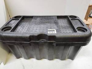 lot 344 image: Quality Heavy Duty 45 Gallon Power Packer Bin wLid
