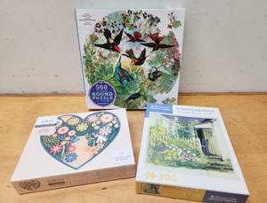 lot 347 image: 3 Brand New Quality Puzzles