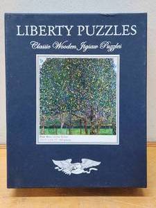 lot 354 image: Top Quality LIBERTY Wood Piece Jigsaw Puzzle - Pear Tree by Gustav Klimt - 469 Pieces