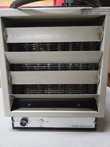 lot 317 image: SINGER Electromode Garage Heater