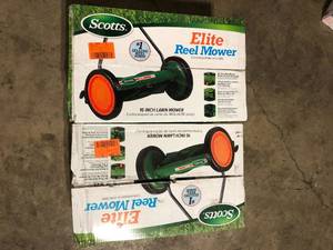 lot 5 image: Lot of Scotts 16 inch lawn Mower Customer Returns See Pictures