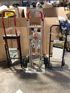 lot 9 image: Lot of Assorted Dolly Trucks Various Models and Conditions Customer Returns See Pictures