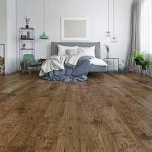 lot 1 image: 14 Boxes of TrafficMaster Mena Creek Oak 7 mm T x 7.56 in. W Water Resistant Laminate Wood Flooring (26.6 sqftcase) Customer Returns See Pictures