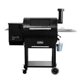 lot 2 image: AS700P, Skylights Wood Pellet Grill Smoker - ASCA System, 700 sq. in., View Window with Motion Lights, Black  Customer Returns See Pictures