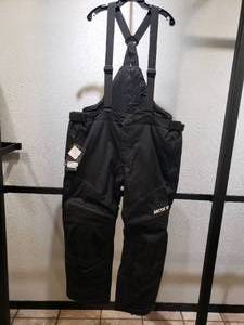 lot 7 image: Artic Cat Premium Pro snow bibspants with removable shoulder straps - Black - Mens 2XL